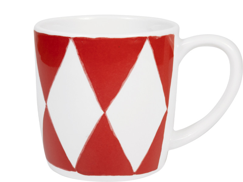 Cappuccino beker 0.5L Kerst Red Diamond
