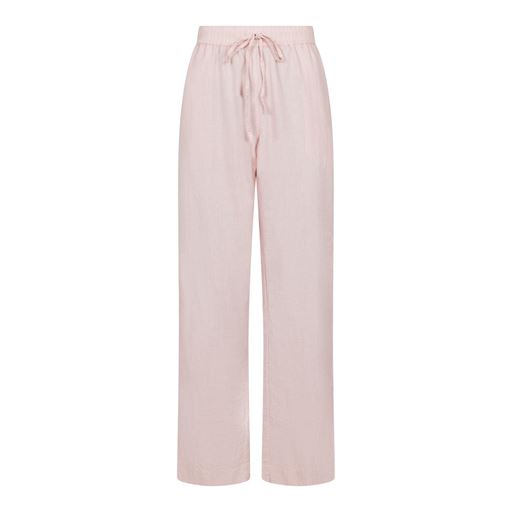 Neo Noir Sonar Linen Bukser, Rose Smoke, 38