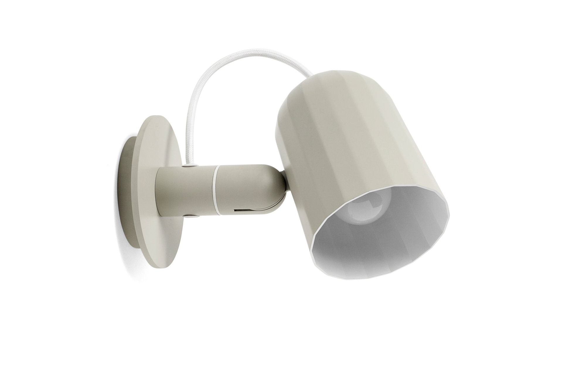 Wandlamp Noc off-white
