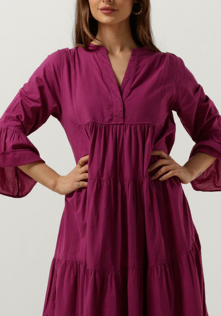 DEVOTION paarse devotion maxi jurk kamares