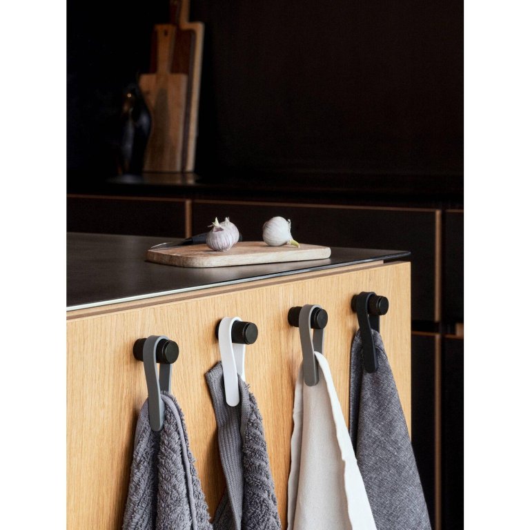 Zone Denmark Loop magneet haak set van 2 Grey