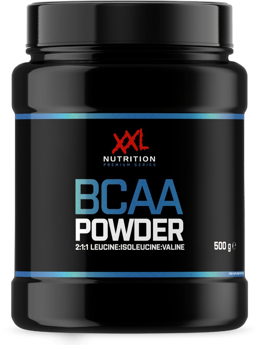 XXL Nutrition Bcaa Poeder Raspberry (500 gr)