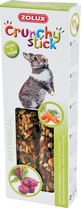 Crunchy stick lapin carotte betterave Zolux 115g