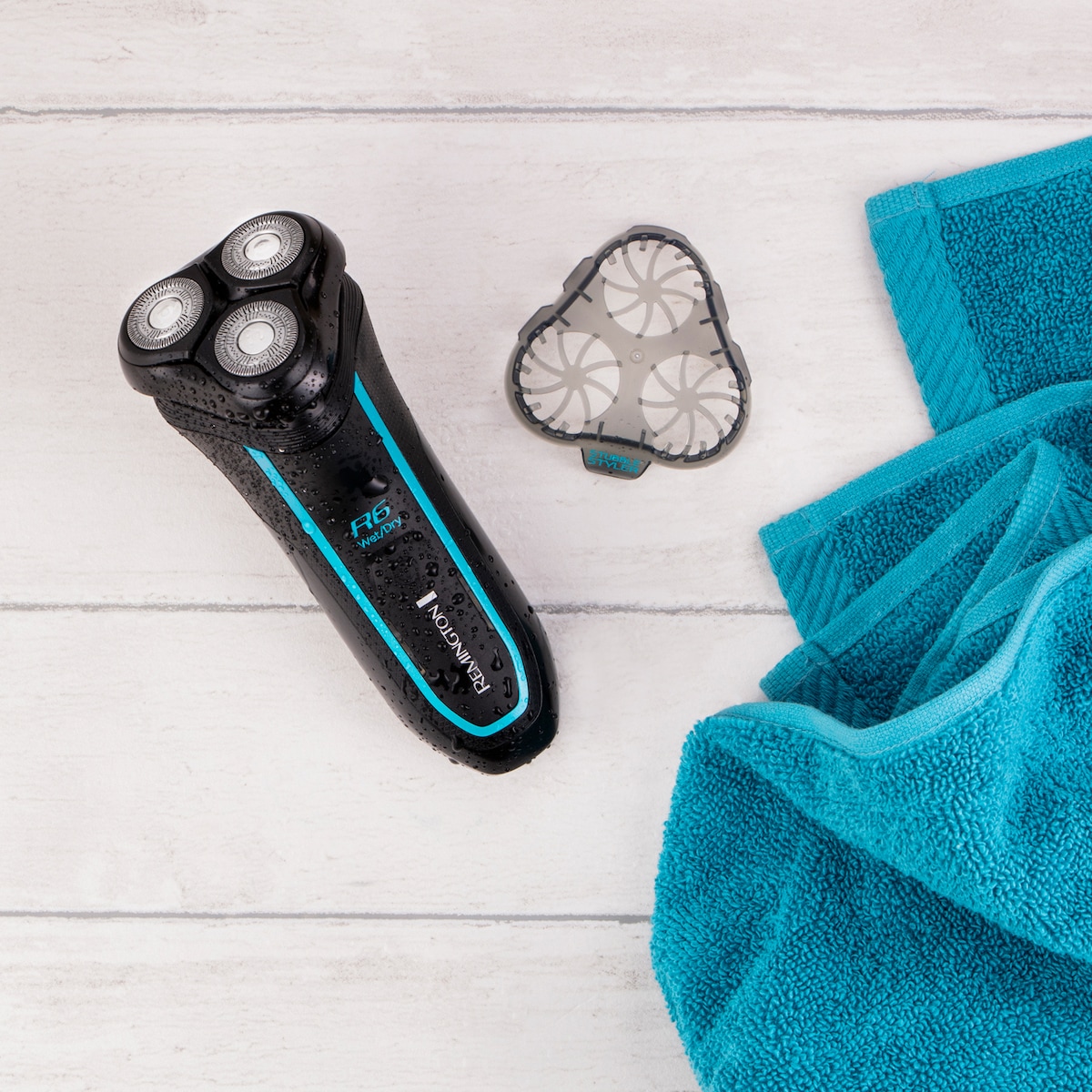 Remington Style Series Aqua barbermaskin R600 (sort/blå)