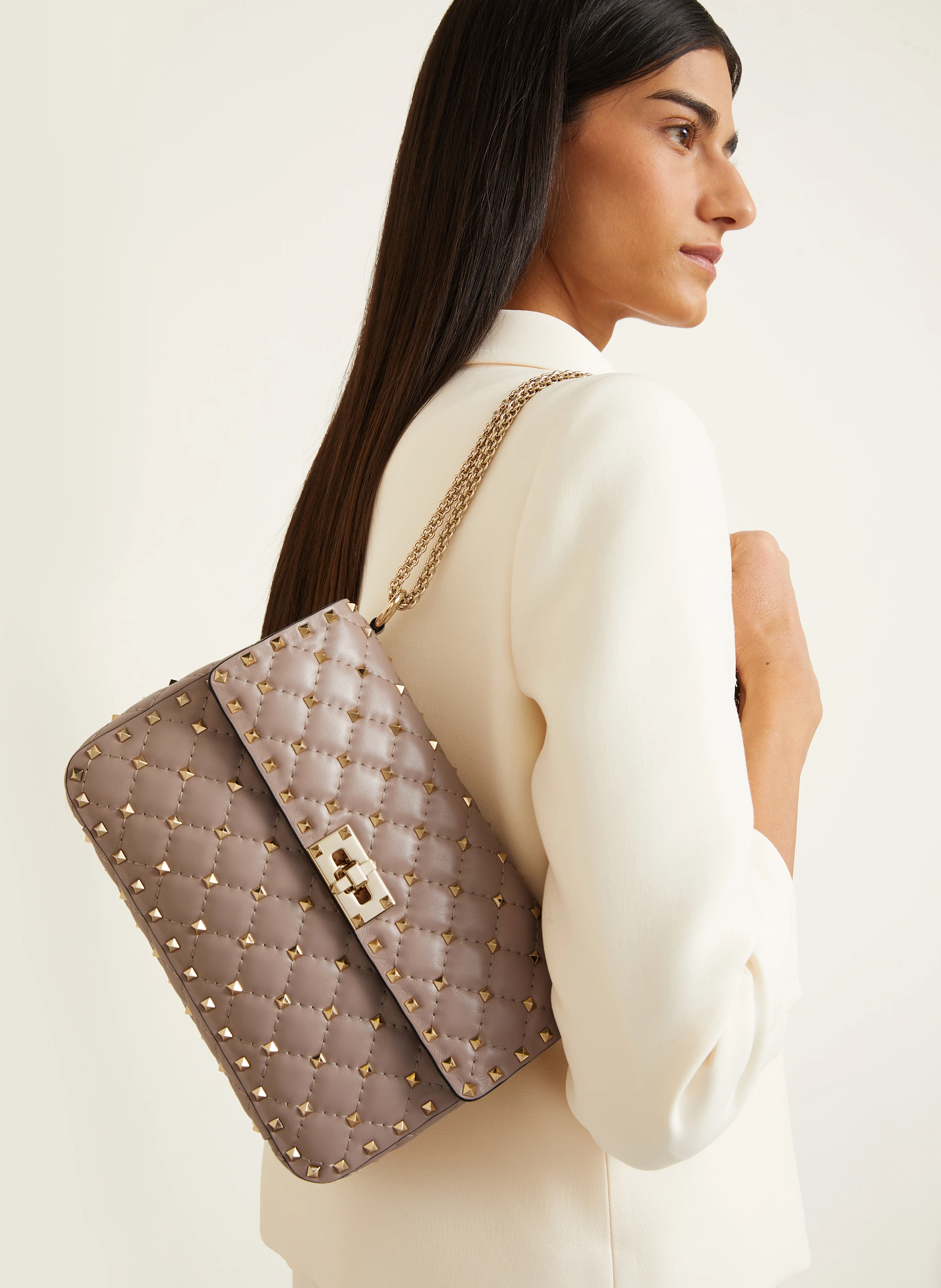 VALENTINO GARAVANI Umhängetasche ROCKSTUD SPIKE MEDIUM