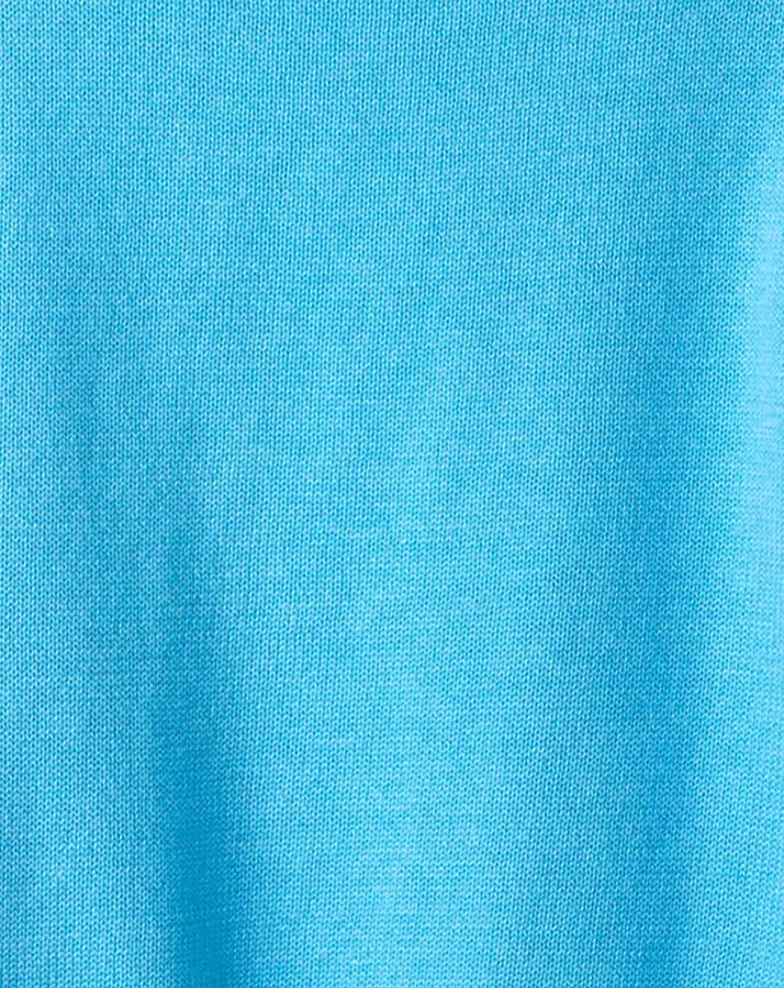 Sweatshirt RAINBOW BABY RUFFLE in hellblau