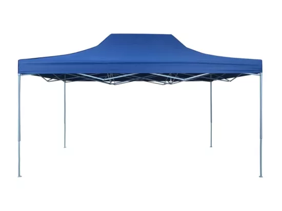 Tente pliable 3 x 4,5 m Bleu