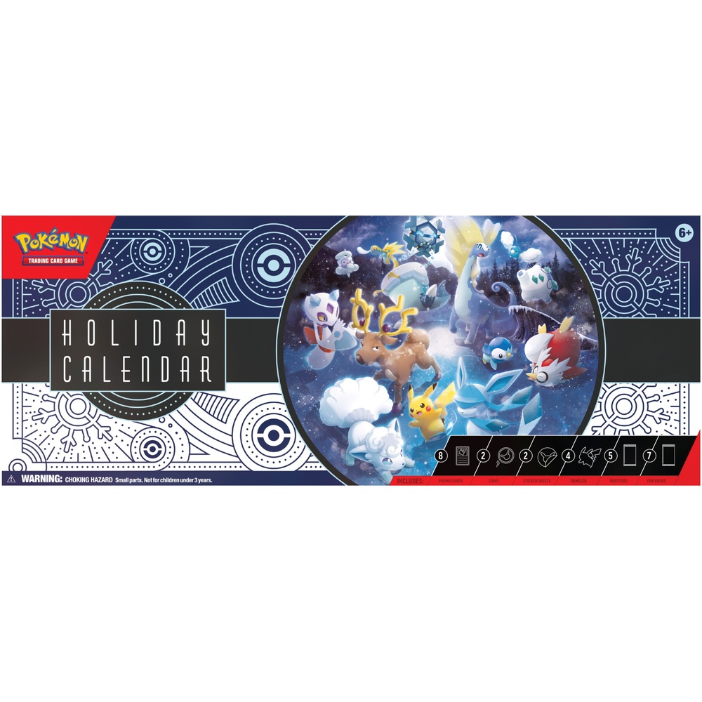 Pokémon-Sammelkartenspiel-Feiertagskalender