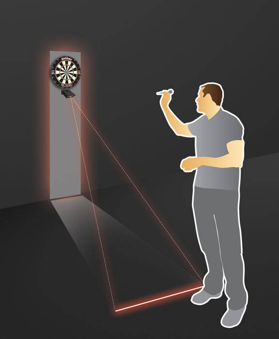 Winmau Oche Oche dartlaser