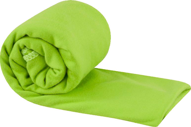 Sea to Summit Pocket Towel Mikrofaser Handtuch Small grün 40cm x 80cm
