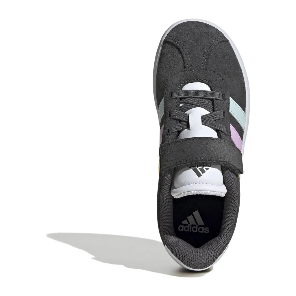 adidas VL Court 3.0 sneakers zwart/wit/geel/roze/turquoise