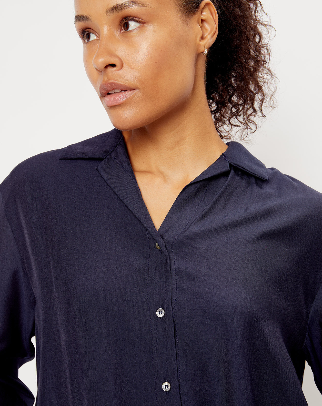 See u Soon Chemise Charlotte bleu marine