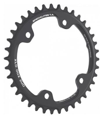 PLATEAU GRAVEL MONO DIAM 110 38DTS NOIR ONE X110 GRX600/810 (COMP.SHIM. 4 BRAN.) TA 10/11/