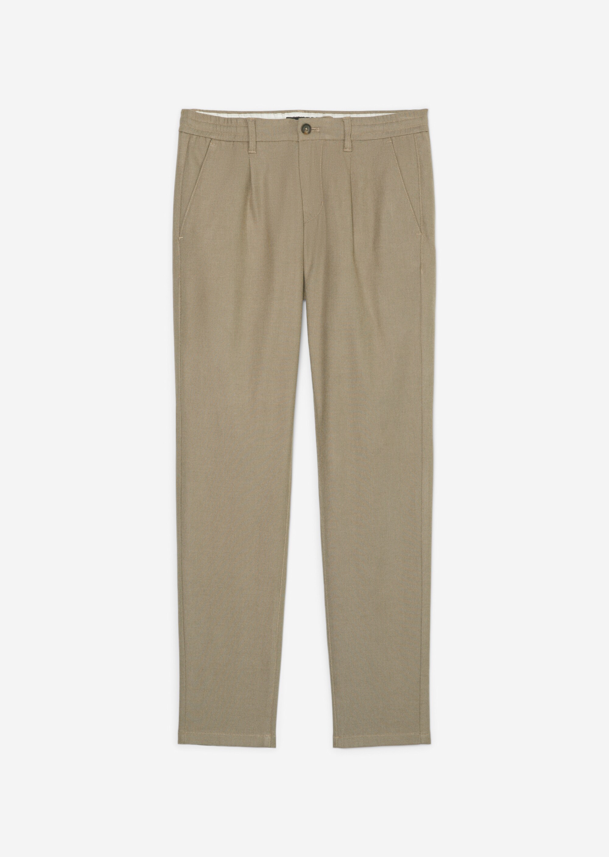 Chino Modell STIG JOGGER pleats shaped mit Bundfalten-Details