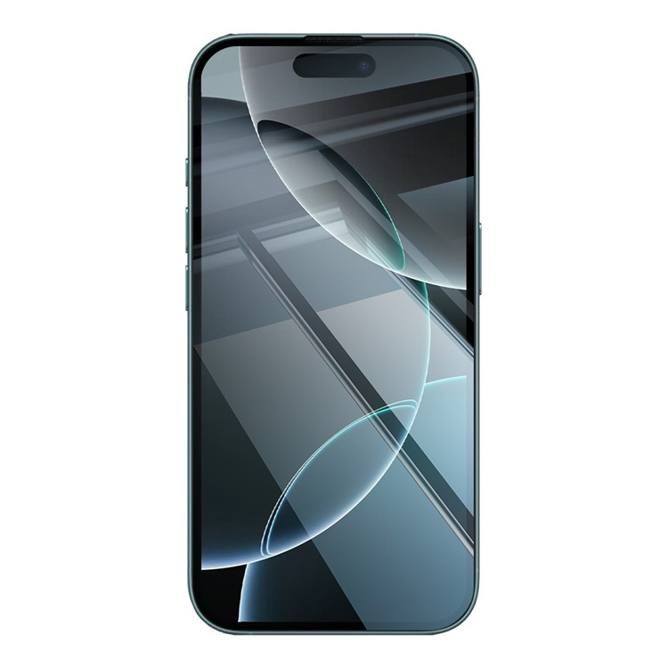 iPhone 16 Pro Gummi Case Hülle mit Panzer Glas Displayschutz Case Friendly   Montagerahmen