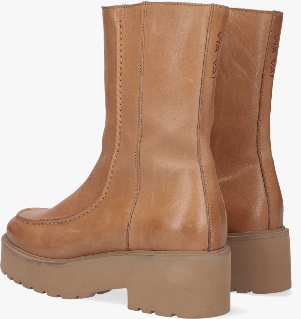 VIA VAI camel via vai enkelboots bobbi mint
