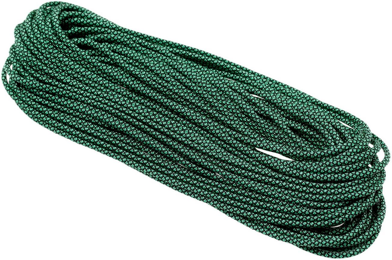 Knivesandtools 550 paracord type III, kleur: mint diamonds - 50 ft (15,24 meter)