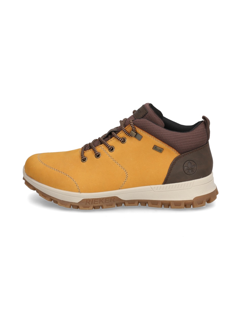Lederkombination Sneaker Mid Cut