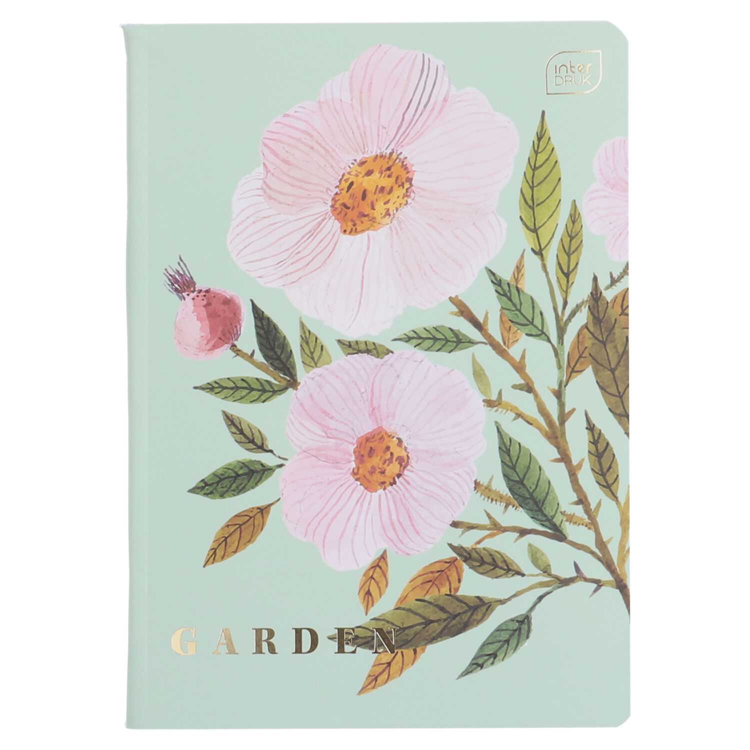 Notizbuch A5 60 Blatt kariert Garden