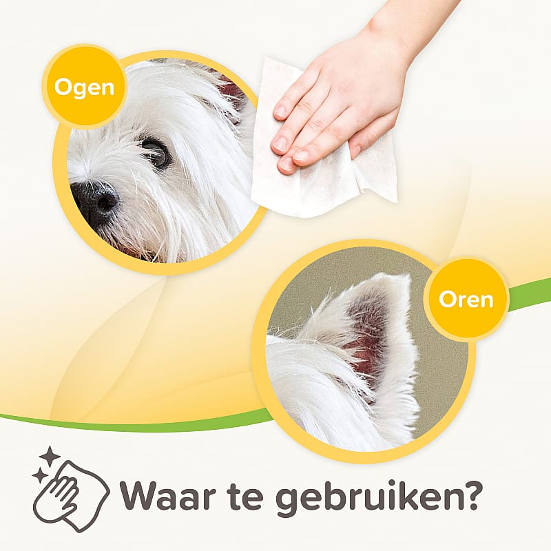 Beaphar Dierendoekjes Ogen & Oren Hond Kat 30 stuks | 15388