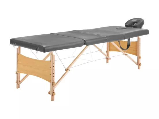 Table de massage avec bois marron 186 x 68 x 59 cm 02_0001802