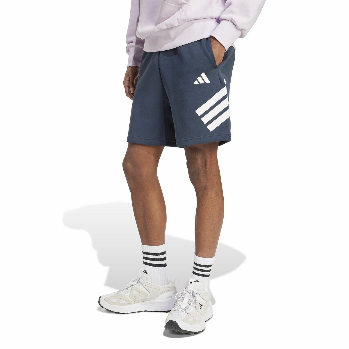 ADIDAS ROUPAS ESPORTIVAS<br>Calção com 2 listras Future Icons