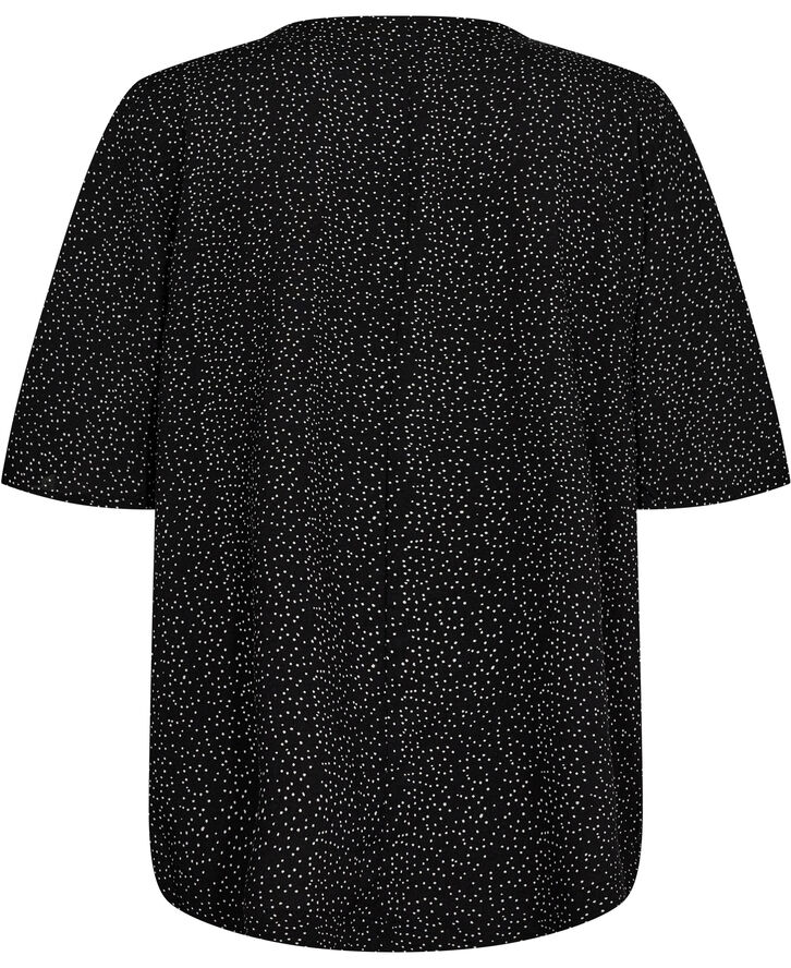 Saint Tropez EaneSZ Blouse Black mini dot