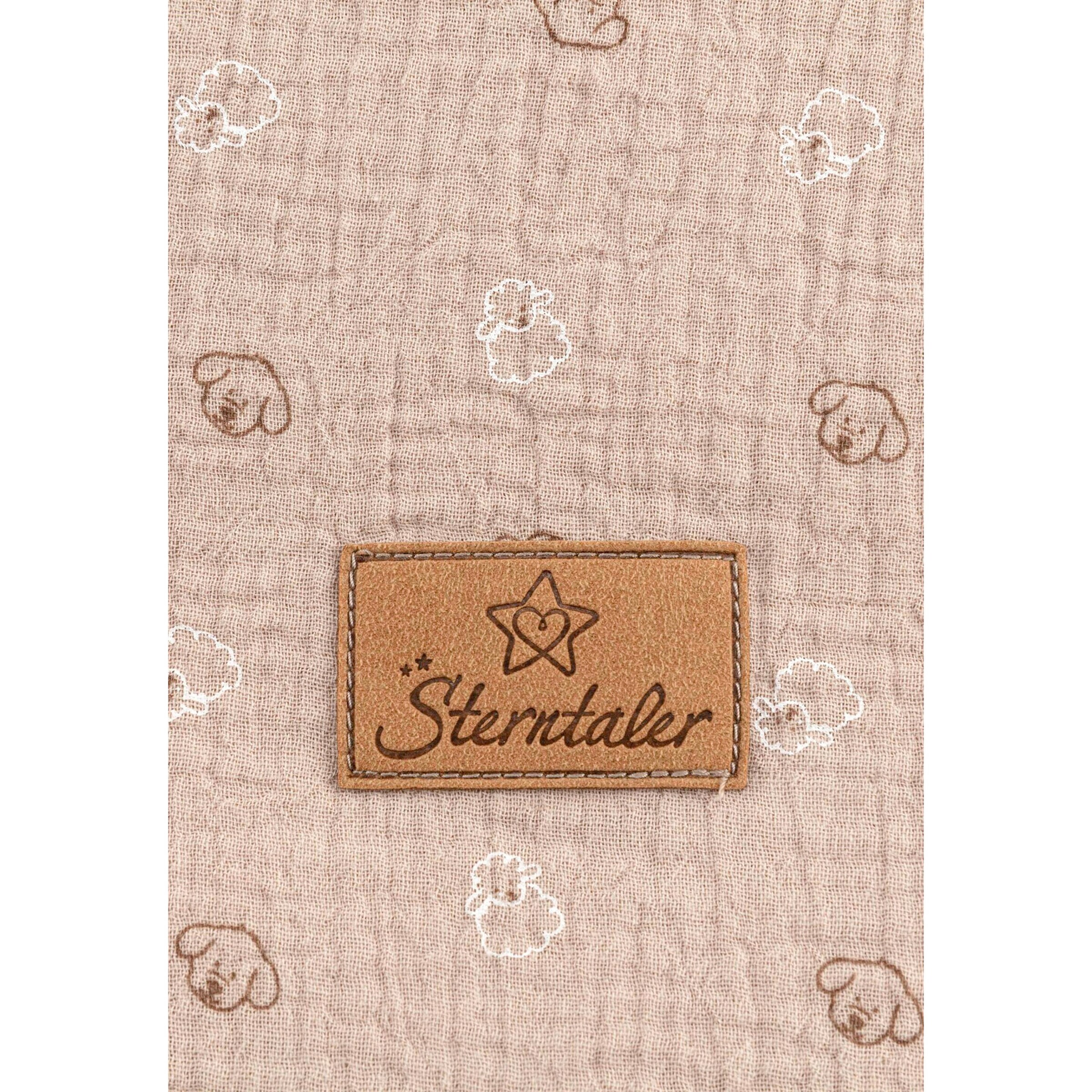 Sterntaler Sommerschlafsack Musselin 0.5 TOG sand / Bauernhof