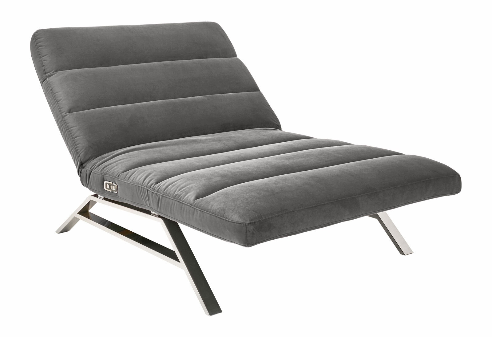 Ole Gunderson Relaxliege KARLSSON 80 cm Samt stone