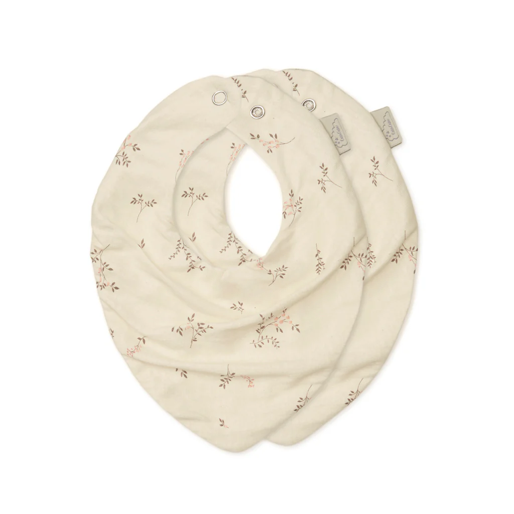 Bandana Savlesmæk, 2-pak - GOTS Ashley