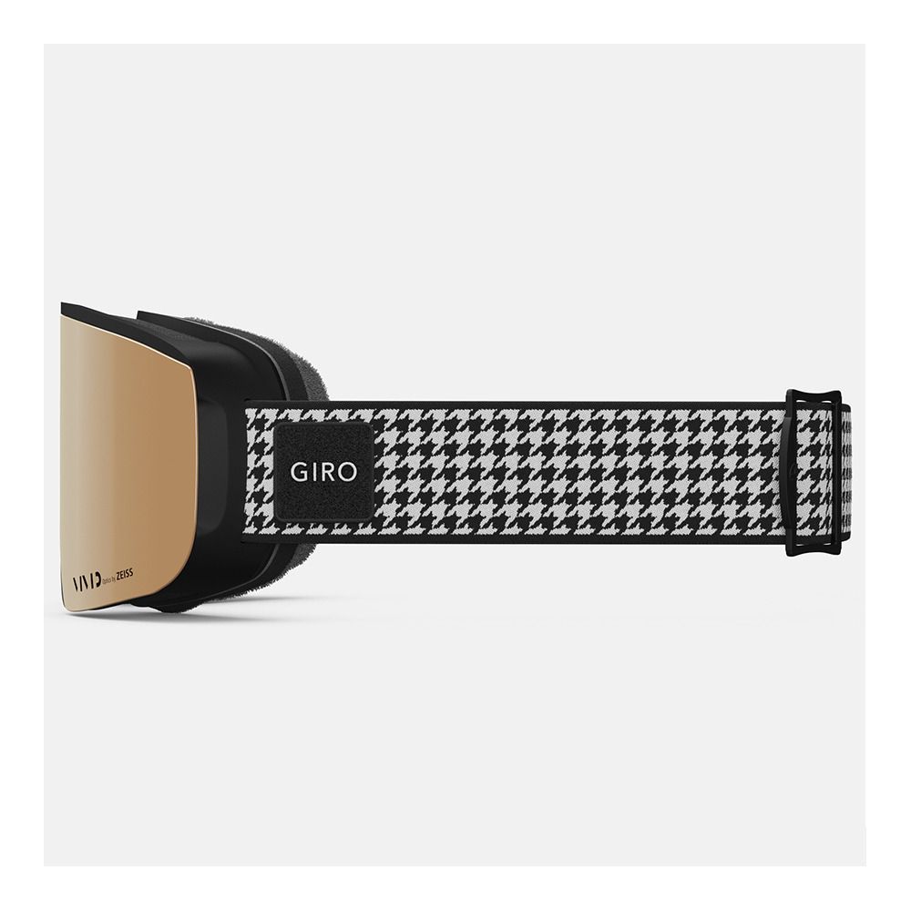 Giro ELLA - Masque ski + écran supplémentaire vivid infrared Femme black/white lux/vivid copper