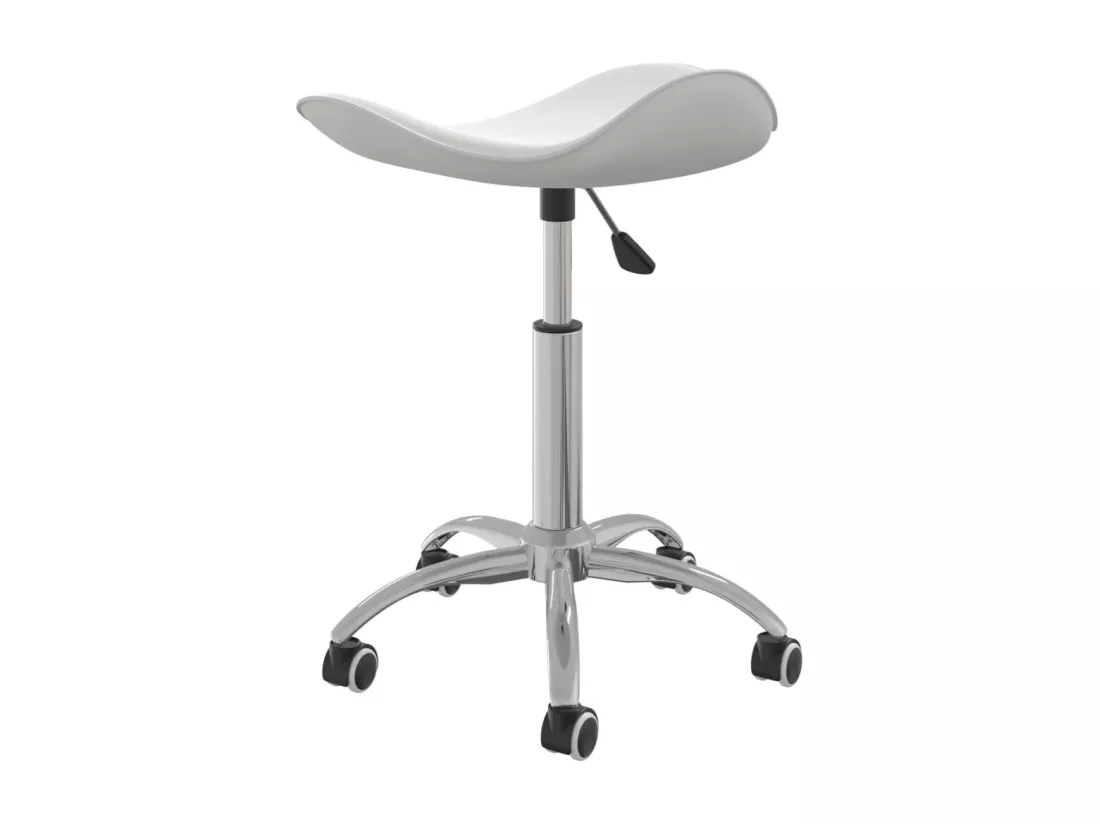 Chaise de bureau Blanc Similicuir