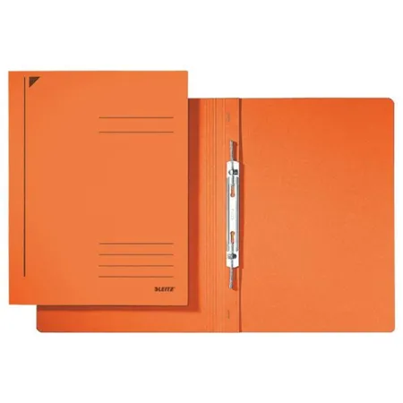 Leitz Spiralhefter, A4, kfm. Heftung, Pendarec-Karton, orange