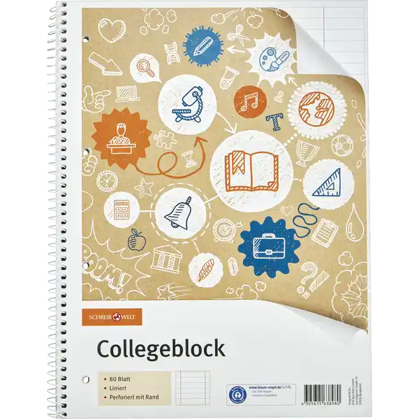 Collegeblock A4