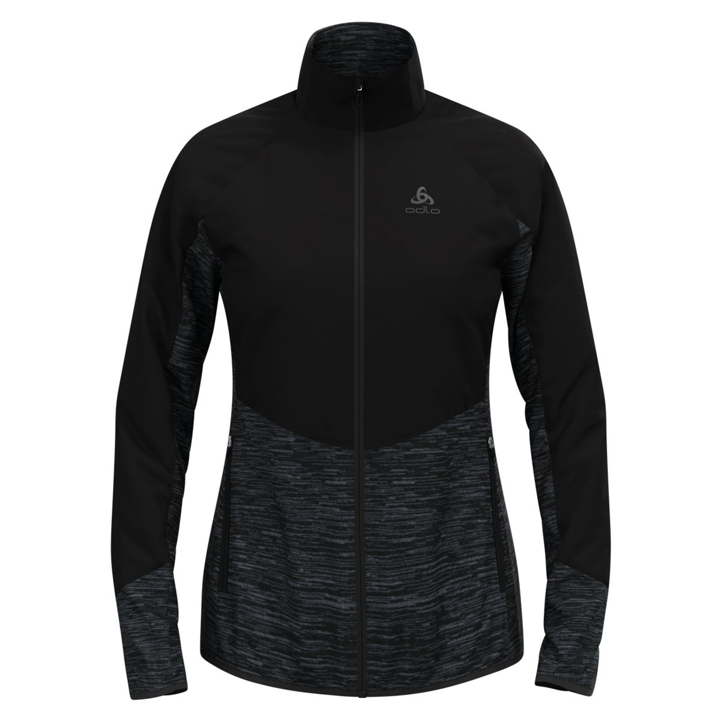 Odlo Essential Insulator Hybrid Veste Running Femmes - Noir