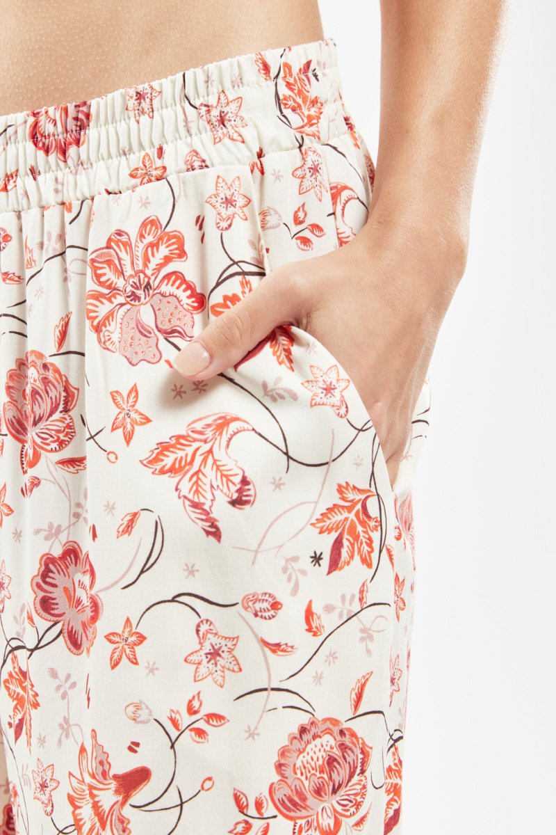 Pyjama imprimé floral