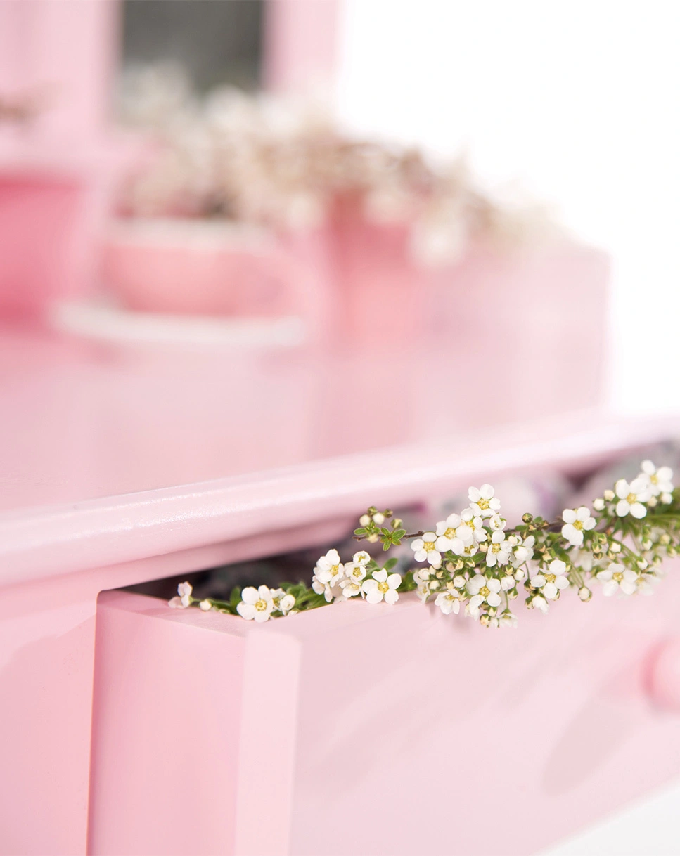Schminktisch mit Hocker PRINZESSIN SOPHIE