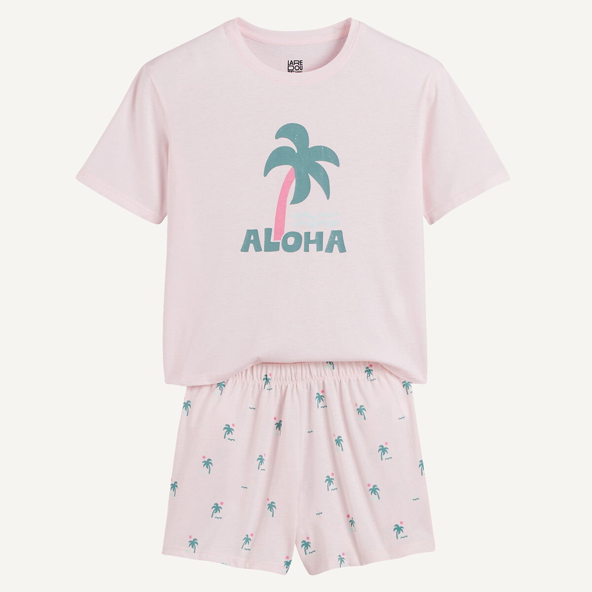 COLEÇÕES LA REDOUTE<br>Shorts de pijama em algodão
