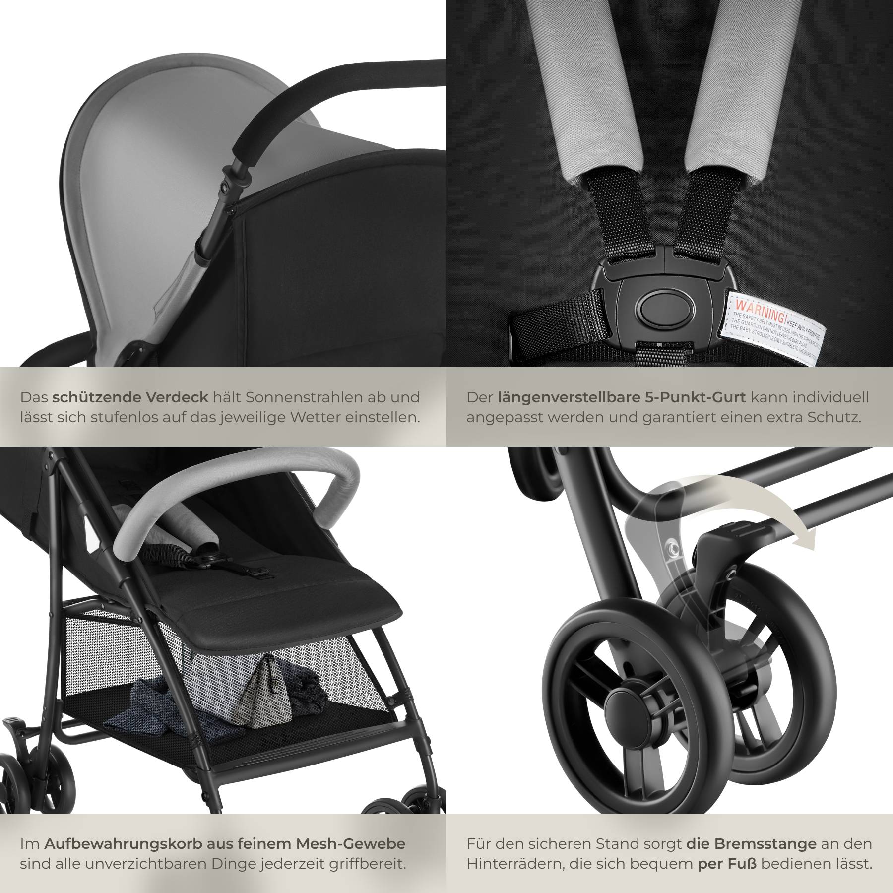 Buggy-Kinderwagen Emma