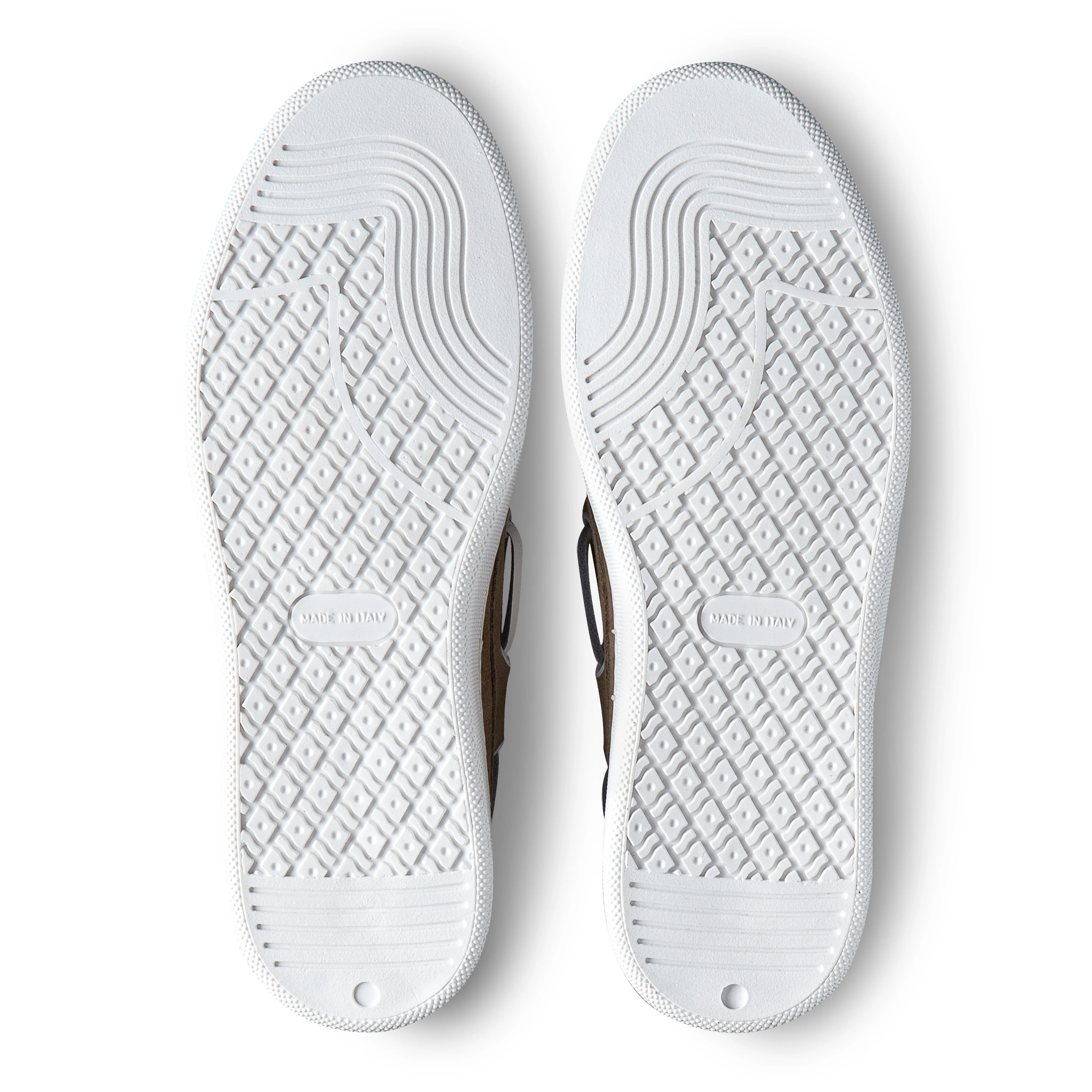 Chaussures bateau Torca 1102 veau velours kaki