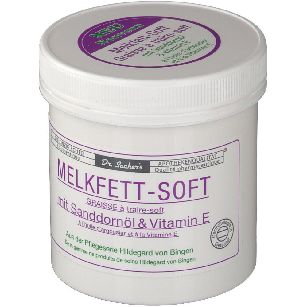 Dr. Sachers MELKFETT-SOFT mit Sanddornöl & Vitamin E