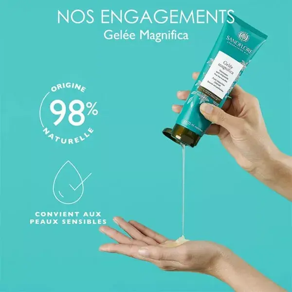 Gel de Limpeza Anti-Imperfeições Orgânico Sanoflore Magnifica 120ml