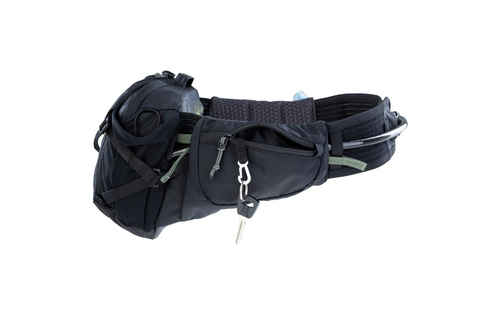 Hüfttasche Pro 3 l + 1.5 l Bladder Schwarz<br>Belüftete Hightech-Tragetasche