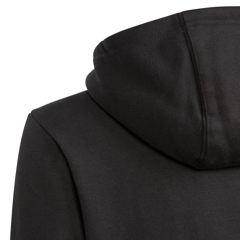 adidas Adicolor fleece hoodie zwart/wit