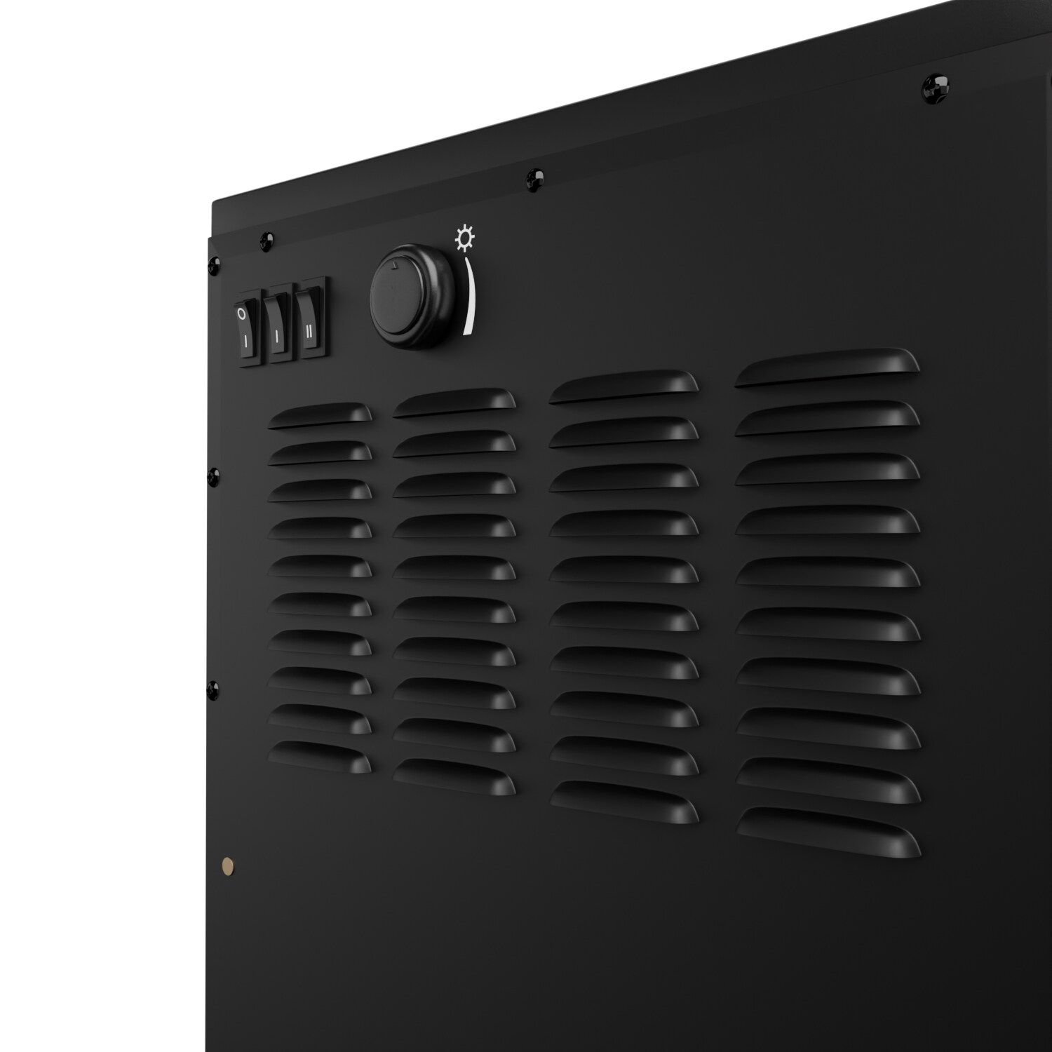 TroniTechnik® Elektrokamin elektrisch - Kaminfeuer mit LED Flammeneffekt, 1kW/2kW Watt,Thermostat,Sichtfenster 2000 Watt