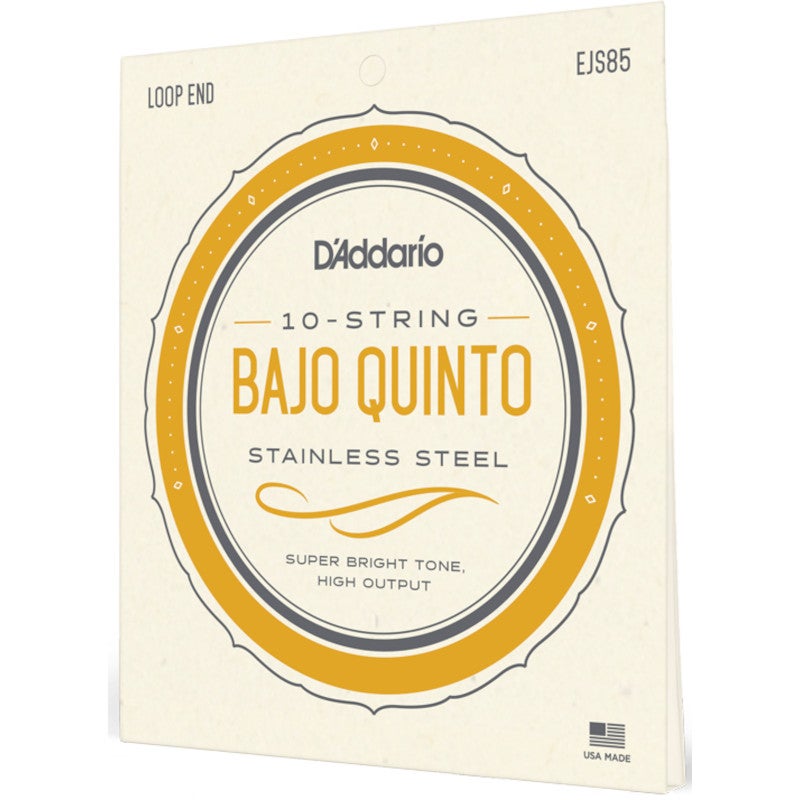 D'Addario EJS85 Bajo Quinto 10-string Set snaren voor bajo quinto