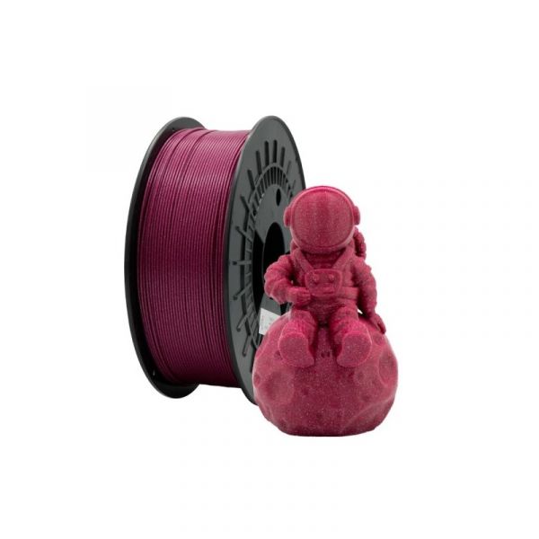 Filamento de Impressão 3D Pla GLITTER 1.75mm 1Kg Violeta