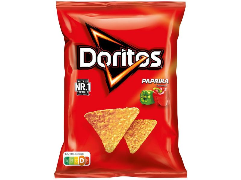 Doritos Chips Paprika 110 g Maischips mit Paprikageschmack