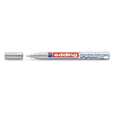 edding 751 Glanzlackmarker 1-2mm, silber