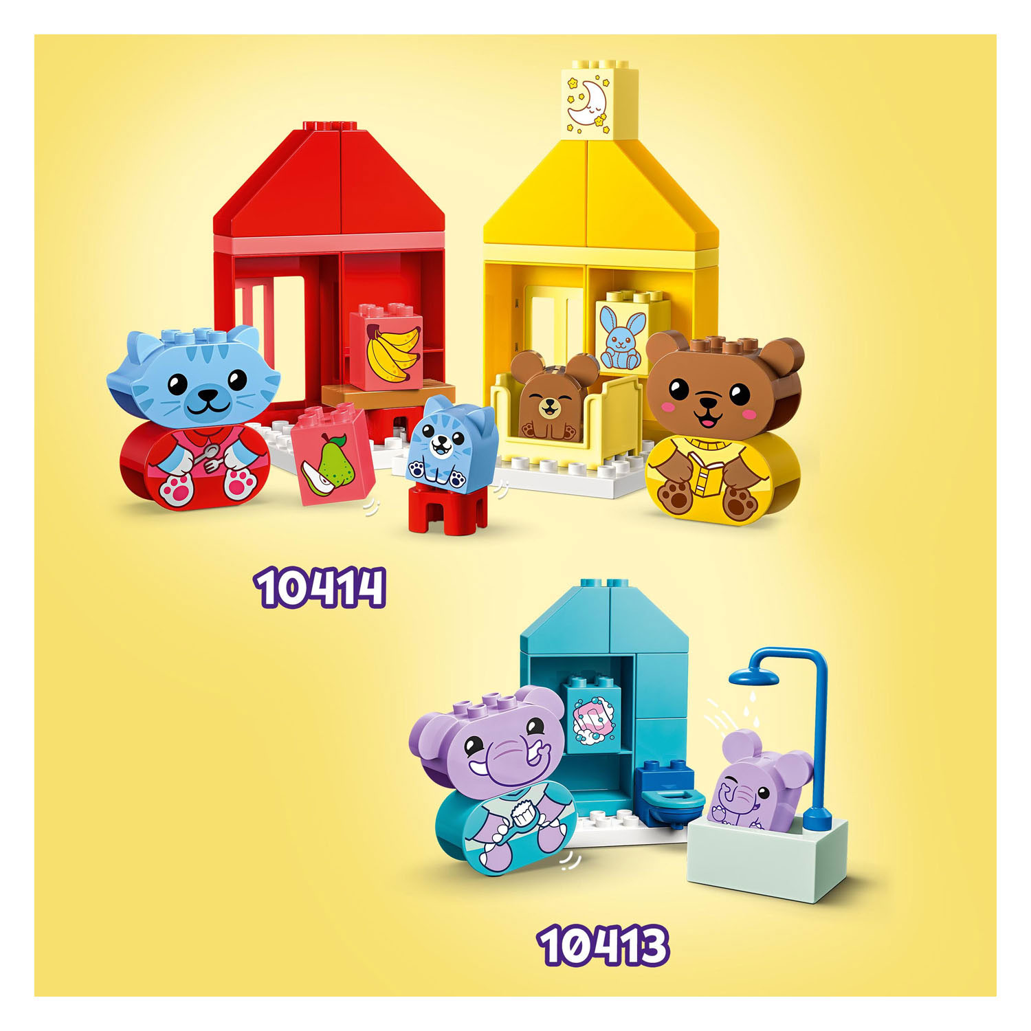 LEGO DUPLO 10413 Mijn Eerste Dagelijkse Gewoontes in Bad
